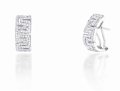 1.00ct Round Brilliant Cut Diamond Earrings