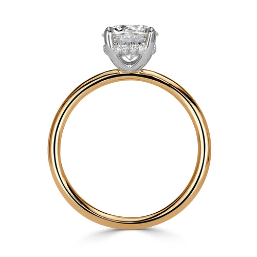 1.39ct Round Brilliant Cut Diamond Engagement Ring