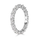 1.50ct Oval Cut Diamond Eternity Band in Platinum