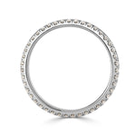 0.48ct Round Brilliant Cut Diamond Eternity Band in Platinum